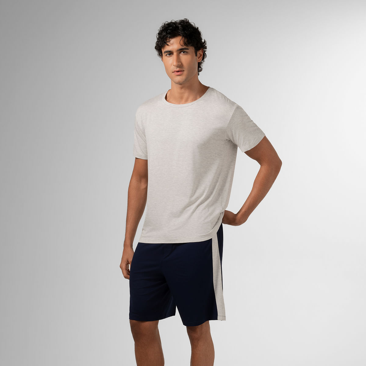 06 05 0006 Pijama Johnny Mescla Marinho 006